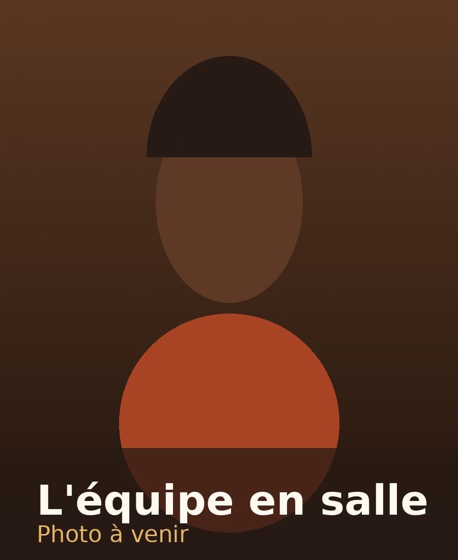 L'équipe en salle