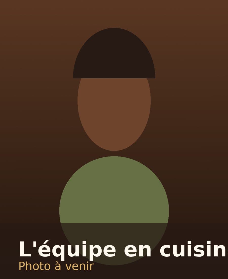 L'équipe en cuisine