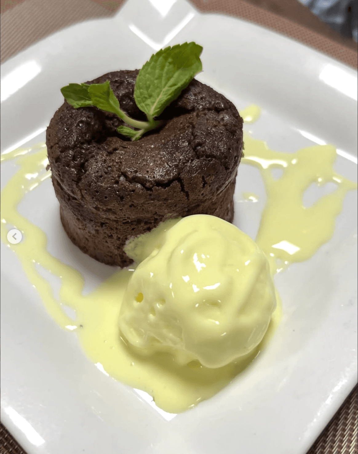 Dessert du jour